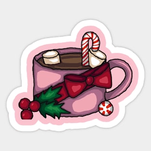 Christmas Hot Chocolate Sticker